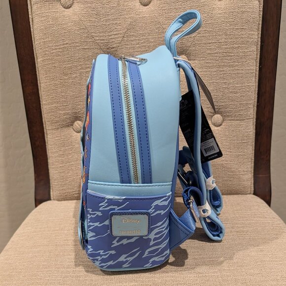 Loungfly Pinocchio Exclusive Raft Monstro Lenticular Mini Backpack main image 7